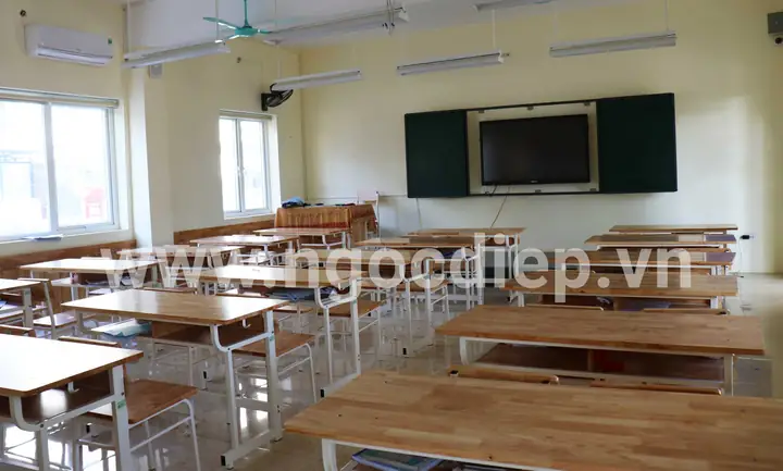 Ngọc Diệp cung cấp nội thất cho trường THPT chuyên Lương Văn Tụy