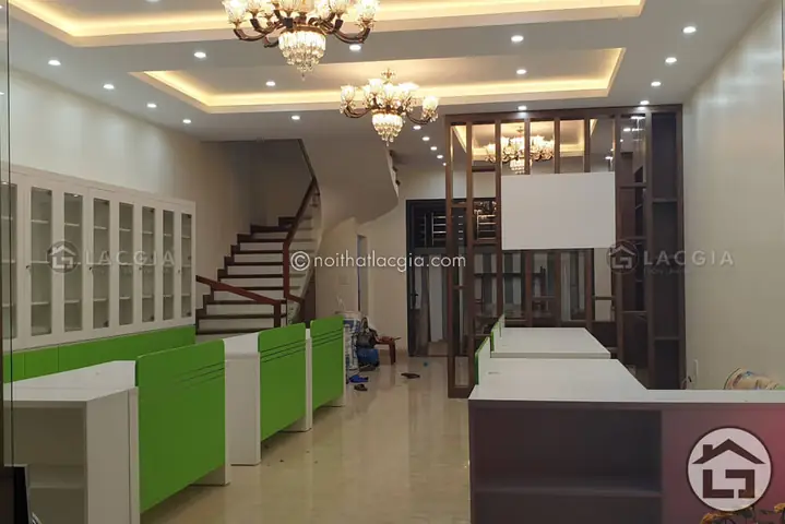 Không gian phòng bếp với màu sắc rực rỡ Không gian phòng bếp với màu sắc rực rỡ