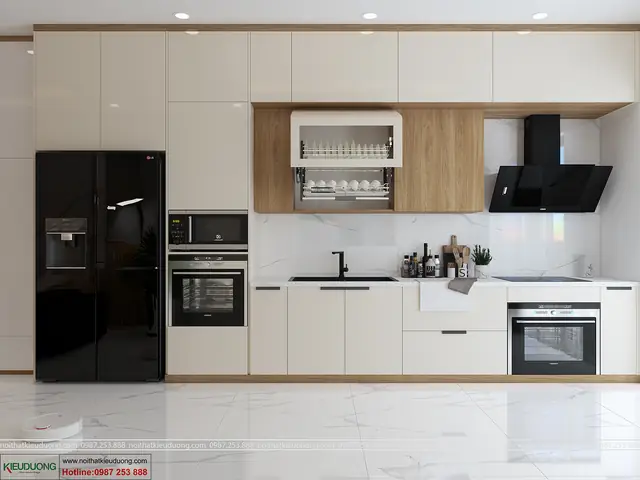 Thiết kế nội thất phòng khách sang trọng, tiện nghi