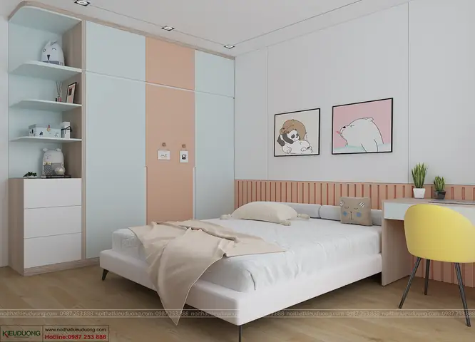 Thiết kế nội thất phòng khách sang trọng, tiện nghi