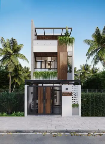 Mẫu thiết kế nhà 40m2 phong cách Bắc Âu Mẫu thiết kế nhà 40m2 phong cách Bắc Âu