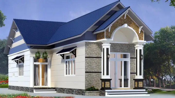 Ưu điểm của kiểu nhà cấp 4 chữ L