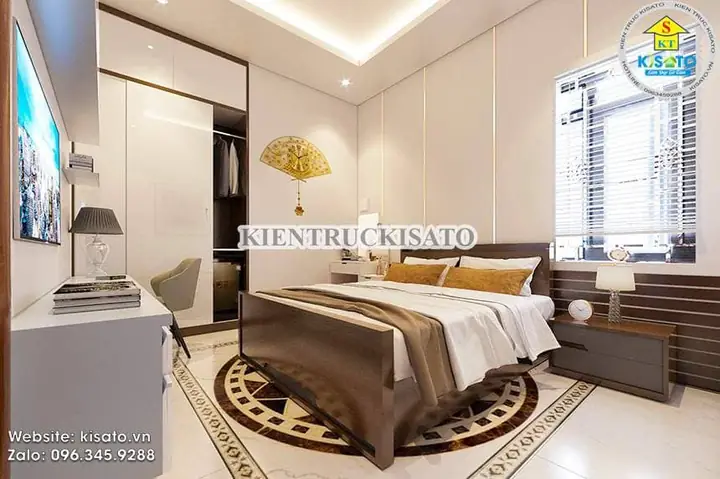 Nội thất phòng ngủ ấn tượng cho gia chủ