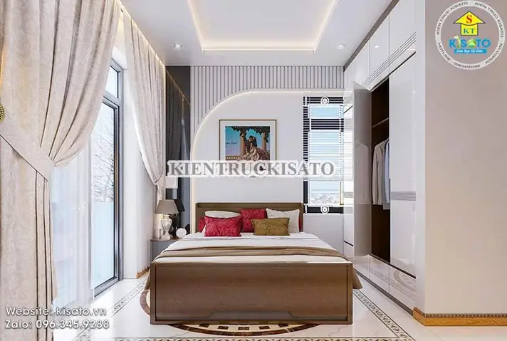 Nội thất phòng ngủ ấn tượng cho gia chủ