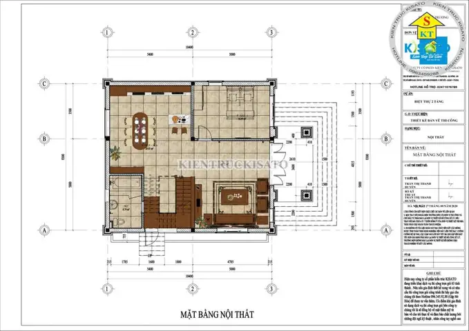 Mặt Bằng Thiết Kế
