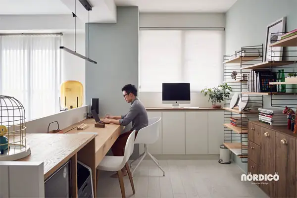 mẫu bàn làm việc bằng gỗ tự nhiên liền khối