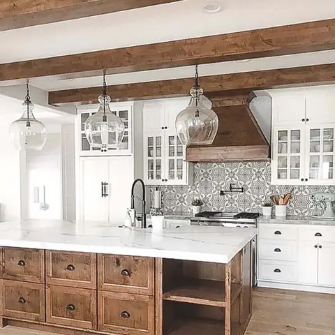 13. A Statement Backsplash
