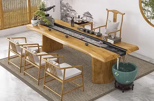 Bá» BÃN TRÃ Gá» Káº¾T Há»¢P MÃNG NÆ¯á»C THá»¦Y SINH Äá»C ÄÃO LXZ