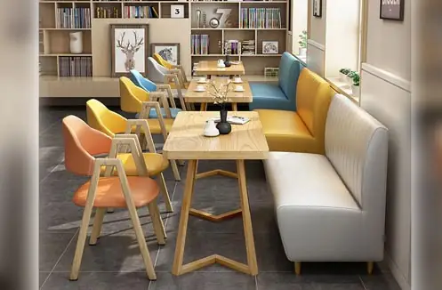 Bá» BÃN GHáº¾ CAFE KIá»U DÃNG Äá»C Láº  CAO Cáº¤P HOY8003