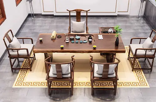 Bá» BÃN TRÃ Gá» PHONG CÃCH Cá» ÄIá»N TRUNG HOA Má»I TSJ