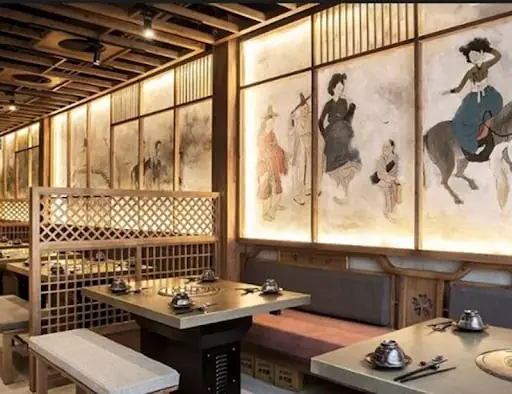 Thiết Kế Nhà Hàng Phong Cách Hàn Quốc Truyền Thống