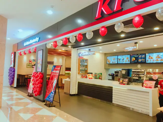 Nội thất thiết kế nhà hàng gà rán KFC