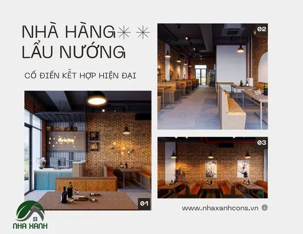 Lợi Ích Khi Lựa Chọn Nhaxanhcons Cải Tạo Nhà Hàng Tại Tphcm