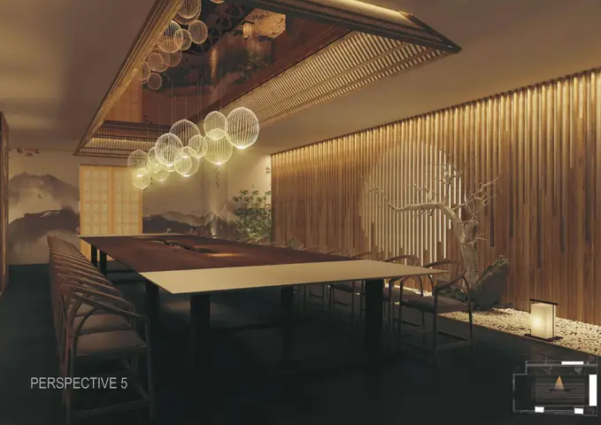 Thiết kế phòng VIP 2 nhà hàng Nhật Bản