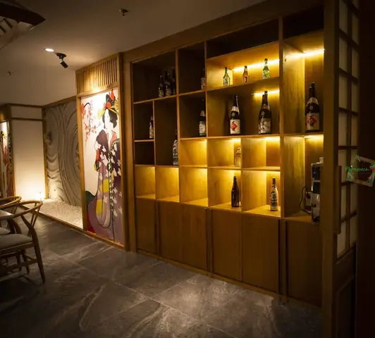 Không gian nội thất phòng VIP 2 nhà hàng Nhật Bản - Sushi World