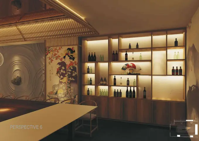 Thiết kế phòng VIP 2 nhà hàng Nhật Bản
