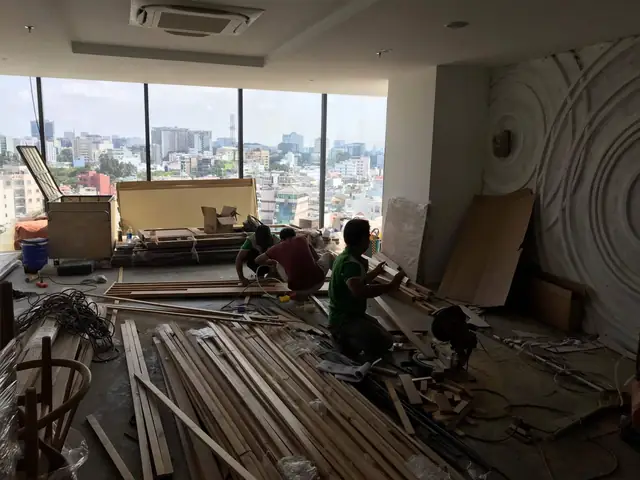 Thi công phòng VIP 2 nhà hàng SushiWorld VIP