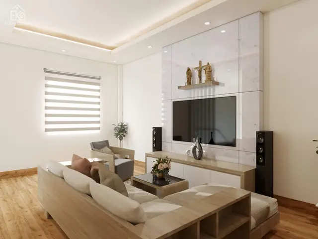 Yêu cầu thiết kế nội thất lầu 1 đẹp phong cách hiện đại.