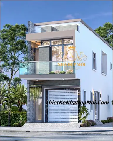 Xem những mẫu nhà ống đẹp 2 tầng 1 tum khác