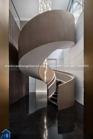 Phân loại cầu thang xoắn ốc