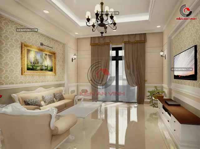 nội thất nhà ống kiểu pháp nội thất nhà ống kiểu pháp