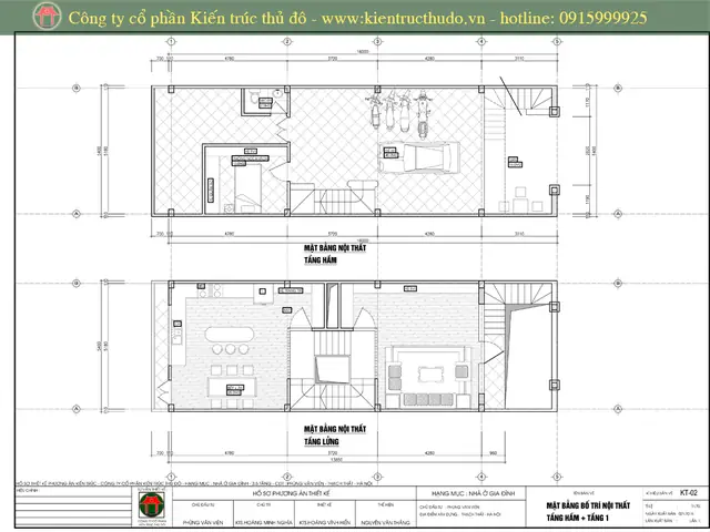 Mặt Bằng Bố Trí Công Năng Tầng 1, Tầng Lửng Trong Thiết Kế Nhà Ống Lệch Tầng: