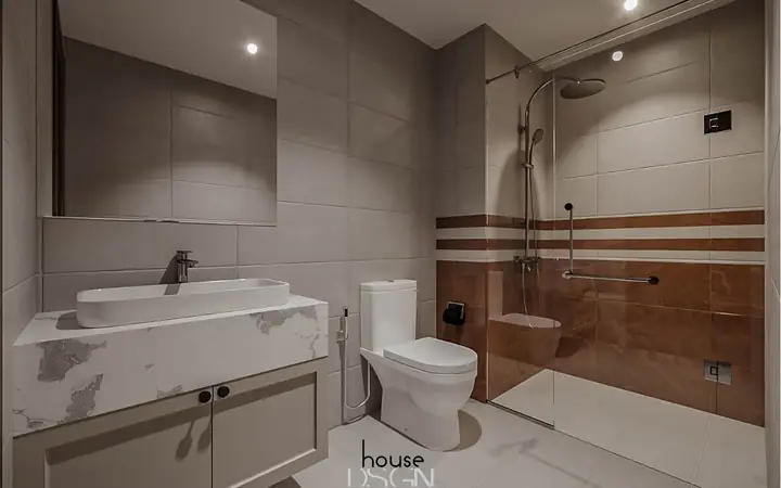 4.1 Thiết kế nhà 2 tầng 1 tum
