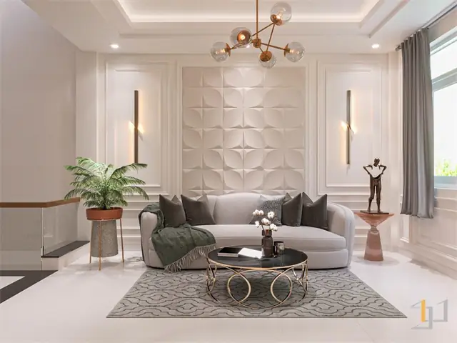 3.3 Phong cách tân cổ điển – Sang trọng, phù hợp gia đình khá giả 3.3 Phong cách tân cổ điển – Sang trọng, phù hợp gia đình khá giả