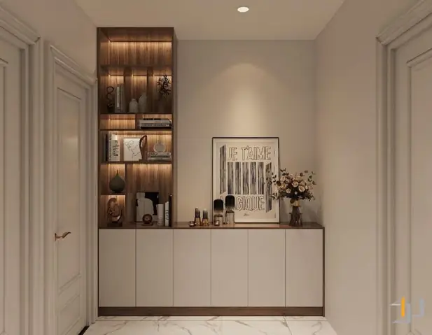 2.4 Mặt bằng và phối cảnh nội thất tầng 3 2.4 Mặt bằng và phối cảnh nội thất tầng 3