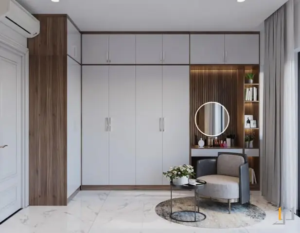 2.3 Mặt bằng và phối cảnh nội thất tầng 2 2.3 Mặt bằng và phối cảnh nội thất tầng 2