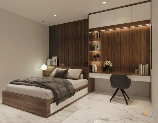 2.3 Mặt bằng và phối cảnh nội thất tầng 2 2.3 Mặt bằng và phối cảnh nội thất tầng 2
