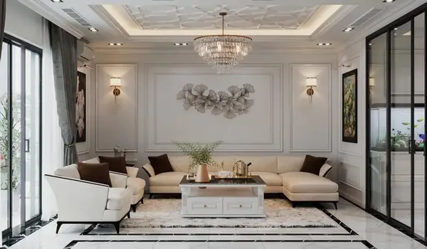 Lý do nên thiết kế nội thất nhà phố tân cổ điển