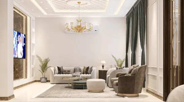 Mẫu nội thất nhà phố tân cổ điển thời thượng 90m2