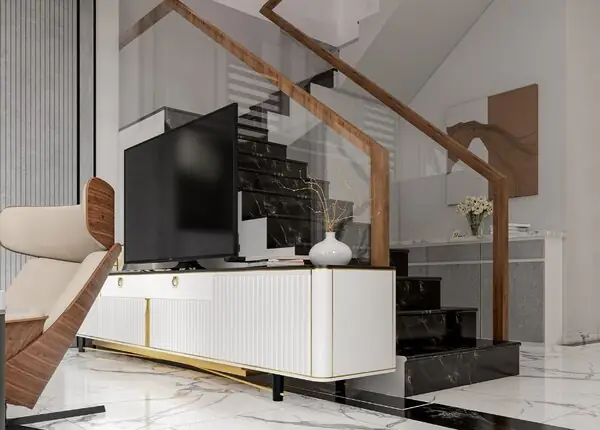 Thiết kế nội thất nhà phố tân cổ điển 150m2