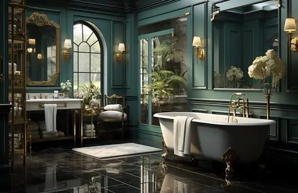Thiết kế nội thất nhà phố tân cổ điển 80m2
