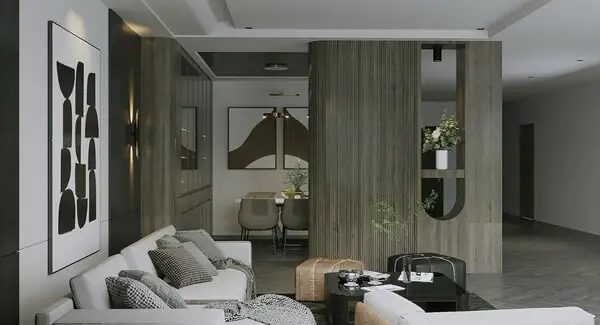 Mẫu nội thất nhà phố tân cổ điển 130m2