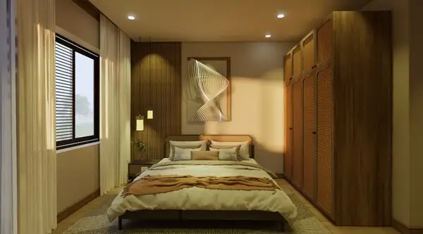 Thiết kế nội thất nhà phố tân cổ điển sang trọng 120m2