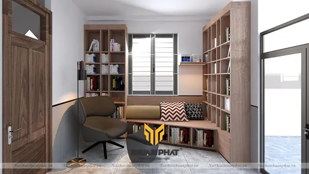 Thiết kế phòng đọc sách