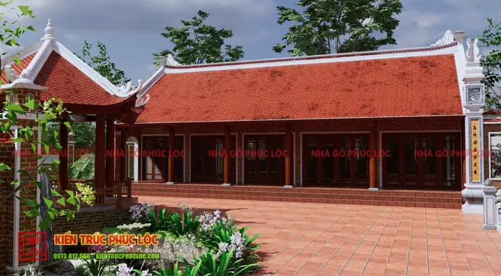 Sử dụng lối kiến trúc cổ truyền