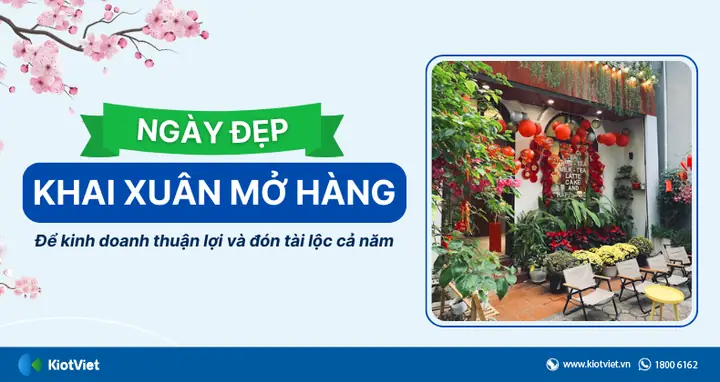 Ngày đẹp khai xuân mở hàng đầu năm 2025 để kinh doanh thuận lợi và đón tài lộc cả năm Ngày đẹp khai xuân mở hàng đầu năm 2025 để kinh doanh thuận lợi và đón tài lộc cả năm