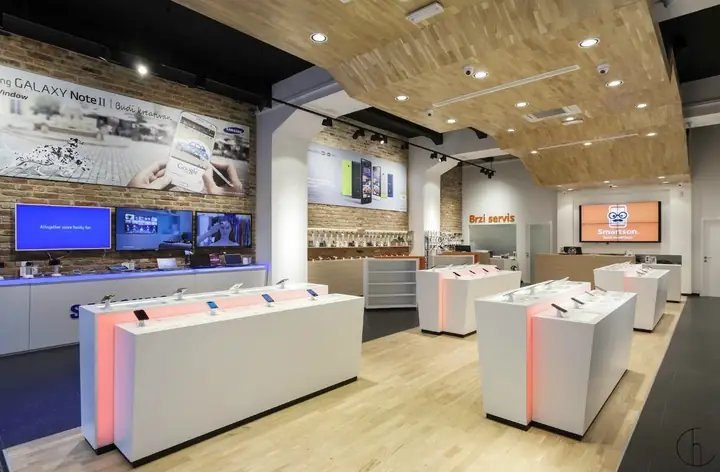 QUY TRÌNH THI CÔNG NỘI THẤT CỬA HÀNG - SHOWROOM