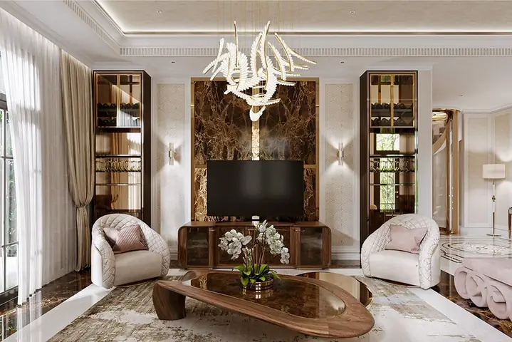 1. Chìa khóa để tạo nên thiết kế nội thất villa sang trọng