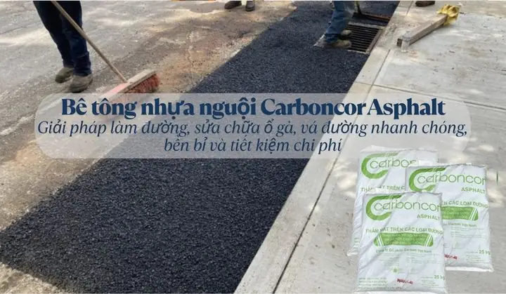 Bê tông nhựa nguội - Carboncor Asphalt