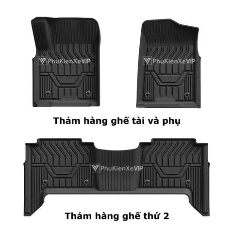 Sử dụng thảm lót sàn ô tô TPE Nissan Navara 2015-2025 cho tất cả các phiên bản được không?