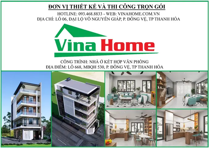 A. BÁO GIÁ THIẾT KẾ KIẾN TRÚC VÀ NỘI THẤT TẠI THANH HÓA NĂM 2025