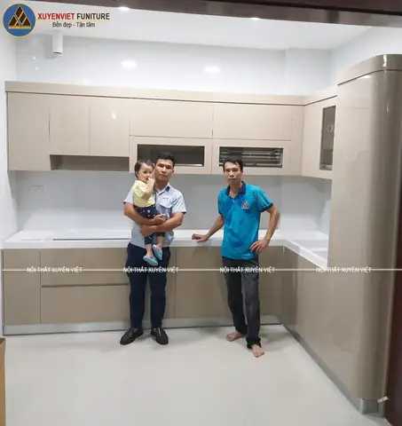 Tủ Bếp Nhựa Anh Quân Hưng Yên