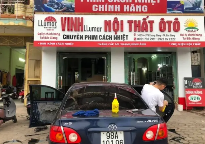Vinh LLumar Nội Thất Ô Tô – Địa chỉ dán phim cách nhiệt ô tô tại Bắc Giang Vinh LLumar Nội Thất Ô Tô – Địa chỉ dán phim cách nhiệt ô tô tại Bắc Giang