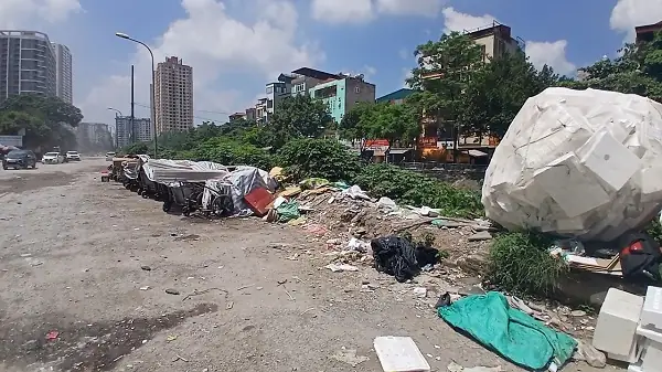 Vì sao tuyến đường Nguyễn Cảnh Dị vẫn chưa hoàn thiện?- Ảnh 3. Vì sao tuyến đường Nguyễn Cảnh Dị vẫn chưa hoàn thiện?- Ảnh 3.