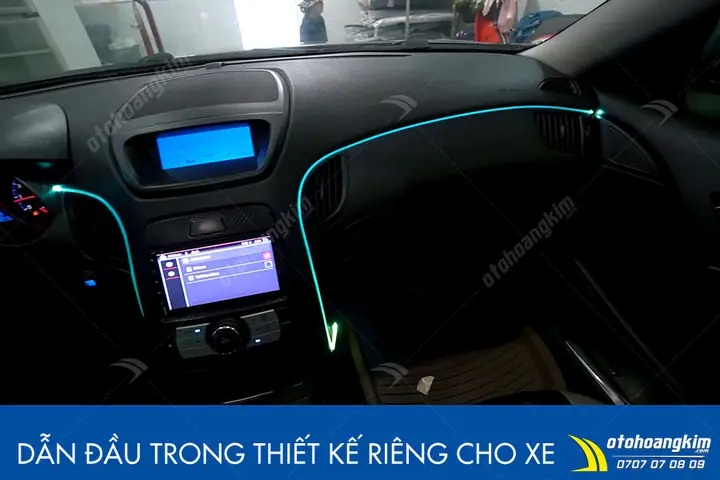 1. Đèn Led Viền Nội Thất Ô Tô Hyundai Genesis