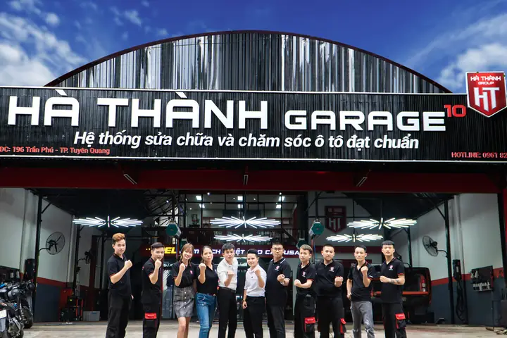 1. Hà Thành Garage Tuyên Quang - Chuỗi hệ thống gara ô tô đạt chuẩn toàn quốc